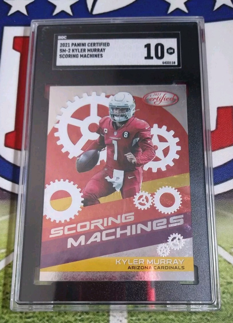 2021 Certified Kyler Murray SCORING MACHINES SSP Case Hit SSP #SM-2 SGC 10 GM!!