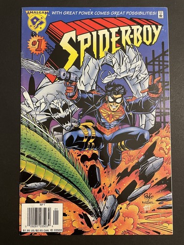 Spider-Boy #1 (1996). Amalgam Comics. 1st appearance of Spider-Boy. Nice!