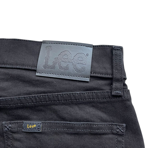 Lee Men's Legendary Regular Fit Stretch Comfort Denim Straight Leg Jeans Black - Picture 13 of 16