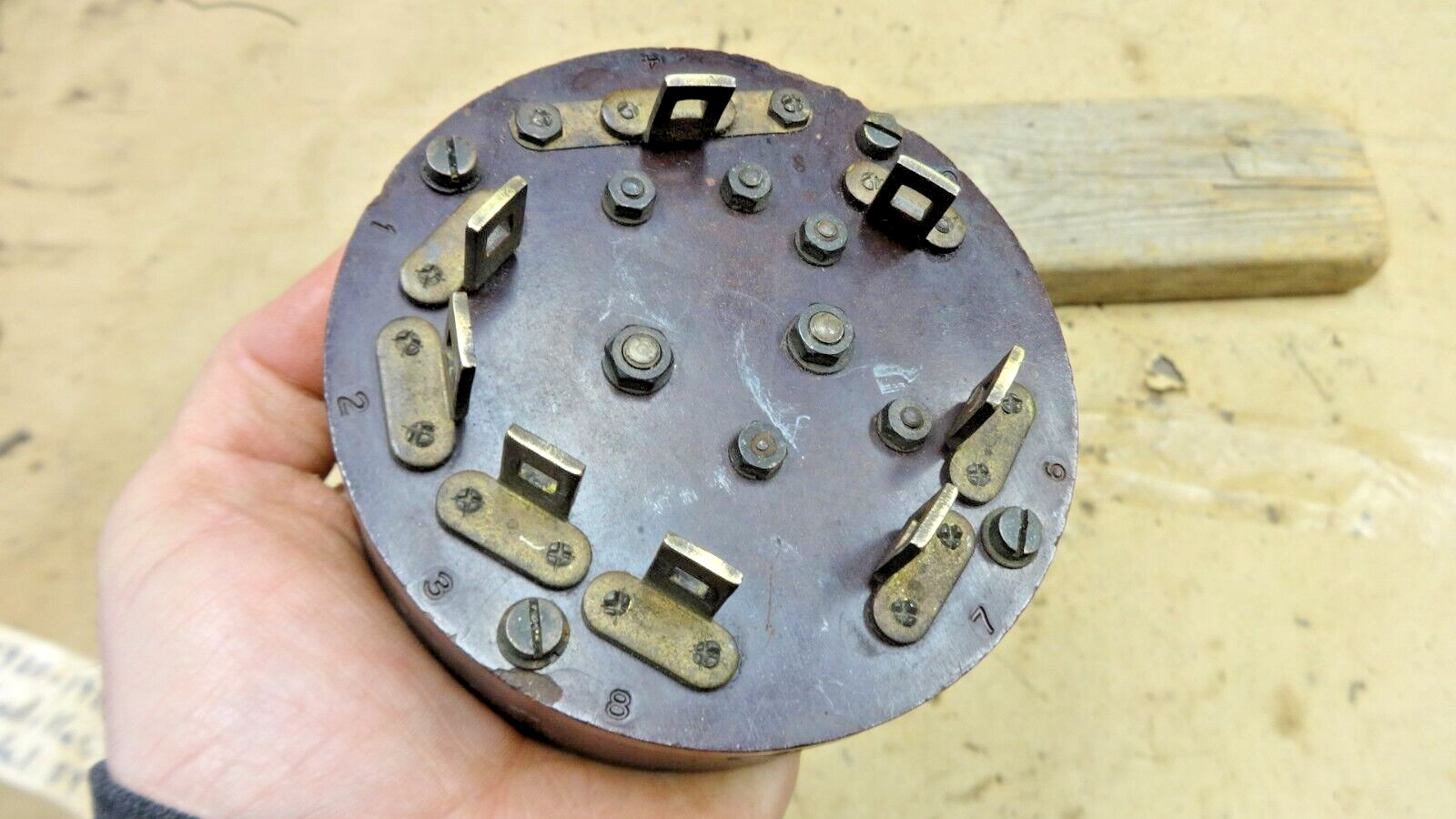 Vintage 1916 1920's DELCO IGNITION LIGHT SWITCH Original 4-28-15