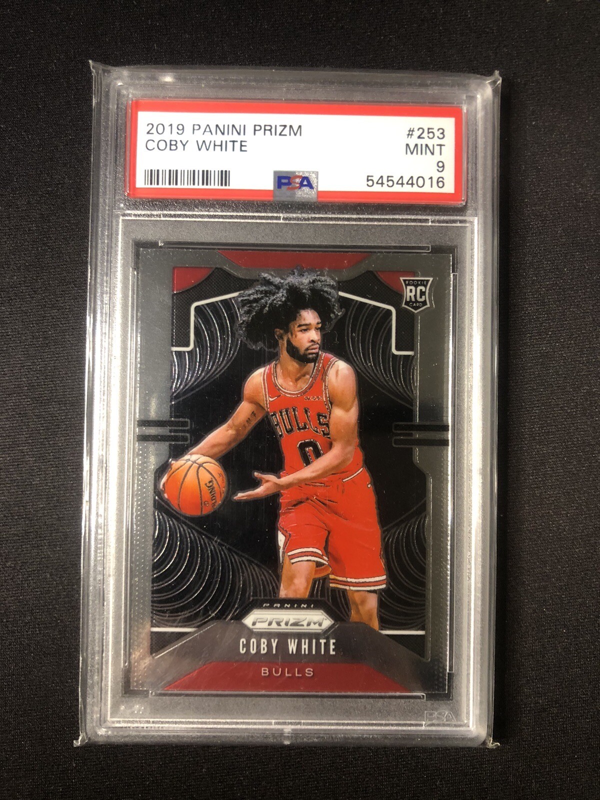 その他 2019 Coby White Hyper Prizm Bulls Rookie Coby White PRIZM PSA 9 ROOKIE CARD Chicago Bulls RC 2019-20