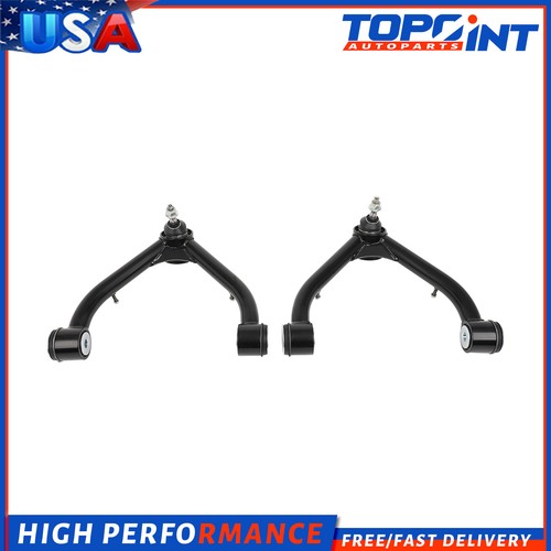 For 99 - 06 Silverado Sierra 1500 4X4 RWD Front Upper Control Arms Set of 2 - Picture 1 of 5