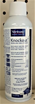 Virbac Knockout Flea Spray Knockout Es Area Treatment Flea Bomb