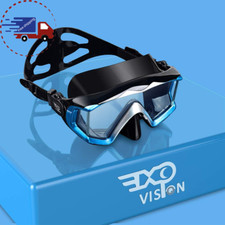 Pano 3 Panoramic Scuba Diving Mask, Tempered Glass Snorkeling Dive Mask