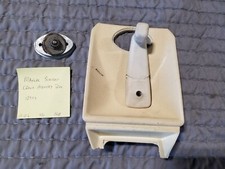 1986-1993 Volvo 240 242 244 245 Manual Sunroof Crank Assembly Trim Tan Oem 40an