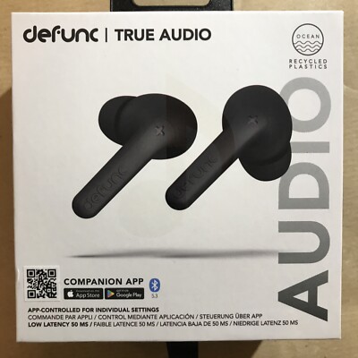 Defunc True Go Wireless Earbuds 30hr Ladecase, Touch Control, Sprachsteuerung.35£