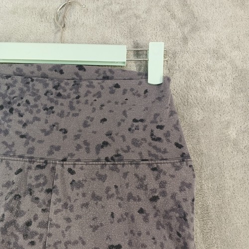 SIMPLY VERA WANG Leggings Workout Size S(4-6) Women Yoga High Rise Leopard Gray - Picture 6 of 10