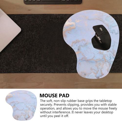 Handhalter Der Marmormaus Pad Büro Mauspad Zum Spielen Ergonomisches - Afbeelding 3 van 12