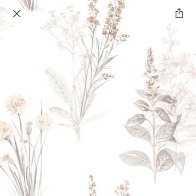 Wallpaper  pre-pasted - 56 sq. ft. Measures 33' L x 20.5'' W Smooth Wallpaper Rol