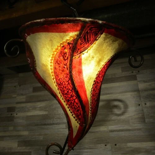 Cuero Handmade Pantallas de lámpara