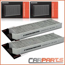 2x Innenraumluft Aktivkohle Filter für Citroën Berlingo C3 C4 C5 Opel Grandland