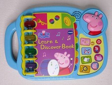 Peppa Pig Learn And Discover Book VTech Interactive Talking VTech Nick Jr WORKS