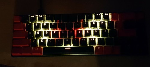 Clavier Gaming Mécanique RGB Personnalisable 60% - Switch Bleus - Photo 2/4