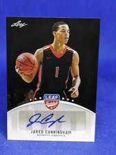2012 Leaf Base Auto Jared Cunningham #BA-JC2 Rookie Auto RC
