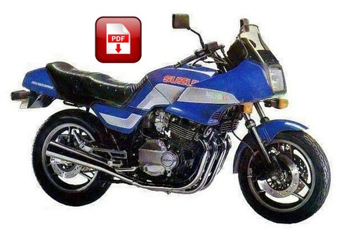 SUZUKI GSX 750E / ES 1984 to 1986 WORKSHOP MANUAL - PDF Files - Bild 2 von 2