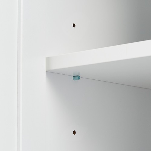 70" Tall Cabinet with 3 Drawers for Bathroom/Office Storage, White - Picture 8 of 11