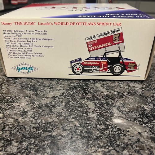 GMP - THE DUDE Danny Lasoski #5 Jackpot Junction Casino Sprint Car 1:18 (RTC964) - Picture 11 of 13