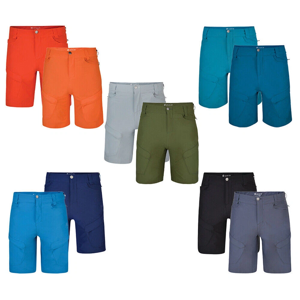 Dare2B Mens Walking Shorts Stretch Outdoor Mid Length Hiking Cargo Short Size