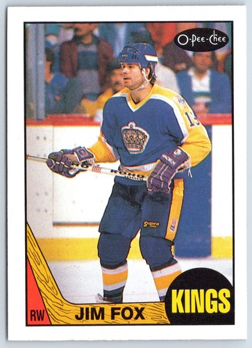 JIM FOX 1987-88 O-PEE-CHEE 87-88 NO 75 NRMINT+             42209 - Bild 1 von 2