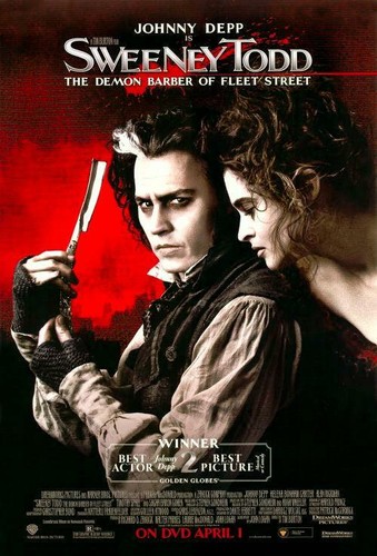SWEENEY TODD: THE DEMON BARBER OF FLEET STREET Movie POSTER 11 x 17, I