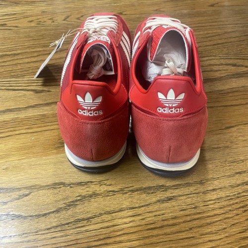 adidas Originals SL 72 OG Sneakers IE3475 Size 10.5 Men’s / 11.5 Womens NEW Red - Picture 5 of 7