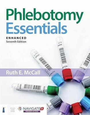 Phlebotomy Essentials, Enhanced - Paperback, by McCall Ruth E. - Very Good n