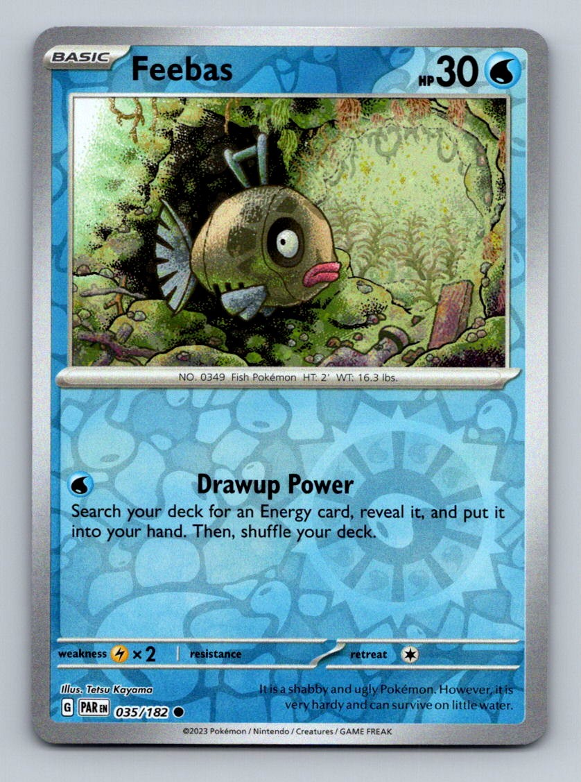 #35 2023 Paradox Rift PAR Feebas REVERSE HOLO