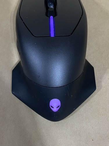 Mouse para juegos Alienware genuino con cable/inalámbrico AW610M FXMFY solo mouse - Imagen 3 de 11