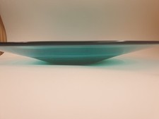 vaso centrotavola piatto in vetro di Murano VeArt anni 80 Made in Italy