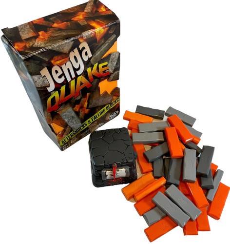 JENGA QUAKE By Hasbro 'Aftershocks & Falling Rocks!' - (6+) - Complete - Picture 3 of 11