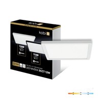 LED Deckenleuchte Nivera Square 12W 3CCT IP54 Weiß Kobi