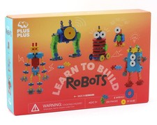 Plus-Plus Learn to Build Robots Puzzle Set (250pcs) [PPQ05156]