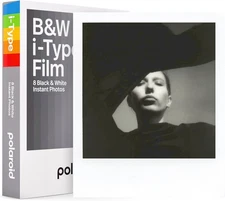 Polaroid B&W (Black & White) Film for  I-Type (6000) - 8 Photos™