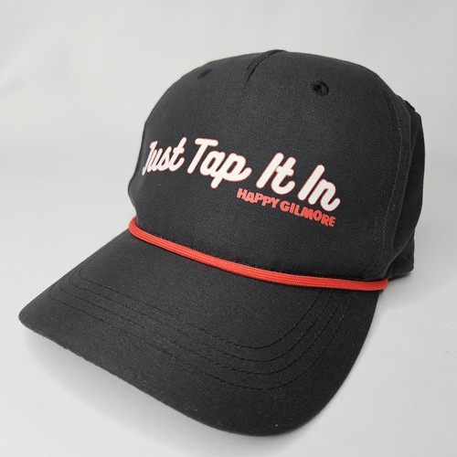 "Just Tap It In" Happy Gilmore Quote Motto Golfer Hat Trucker Cap Snap Back NEW!