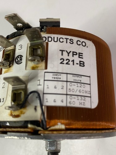 ONE (1) STACO ENERGY Variable Transformer 221-B (NEW) - Picture 5 of 9