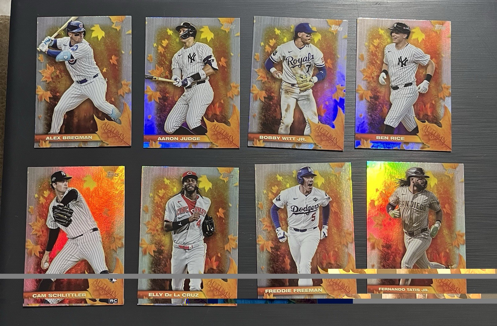 2026 TOPPS UPDATE SERIES AUTUMN ASCENSIONS FOIL INNSERT (PICK YOUR CARD)