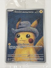 Pokemon Van Gogh Museum Pikachu with Grey Fel...