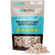 Raw Paws Freeze Dried Chicken Breast Treats, 4-oz, Made 1 Ounce (Pack of 4)