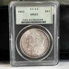 1903 Morgan Silver Dollar PCGS MS63 OGH - Old Green Holder!  Beautiful Coin!!