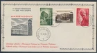LS87841 Belgium 1954 prisoners of war FDC used