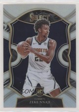 2020-21 Panini Select Concourse Silver Prizm Zeke Nnaji #82 e6q