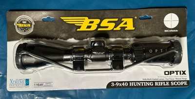 BSA 3-9X40 hunting rifle scope - Optix