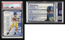 2000 Skybox Impact Rookies Tom Brady #27 PSA 7 Rookie RC