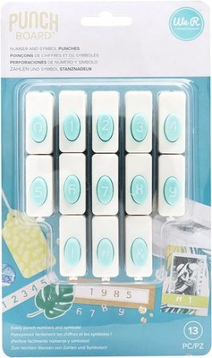 We R Numbers & Symbols Punch Set-13 Pieces