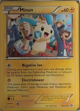 Minun 48/113 Uncommon Legendary Treasures Pokemon Damaged on eBay