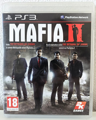 Mafia II PS3 Game Complete CIB Map Poster