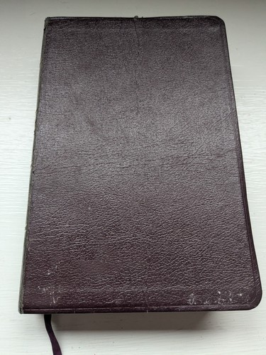 NIV Bible 1986 Burgundy Bonded Leather -End Of Paragraph Ref. -Large Print - Picture 2 of 20