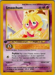 Smoochum 54/64 Neo Revelation 1st Edition