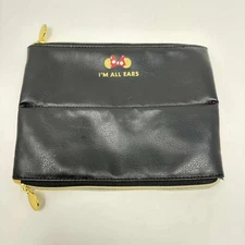 Disney Minnie Mouse Lady Change Purse Cash Wallet I'm All Ears Pencil Case