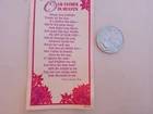 1 Ounce .999 Silver Mothers Day Art Round . Free Shipping.
